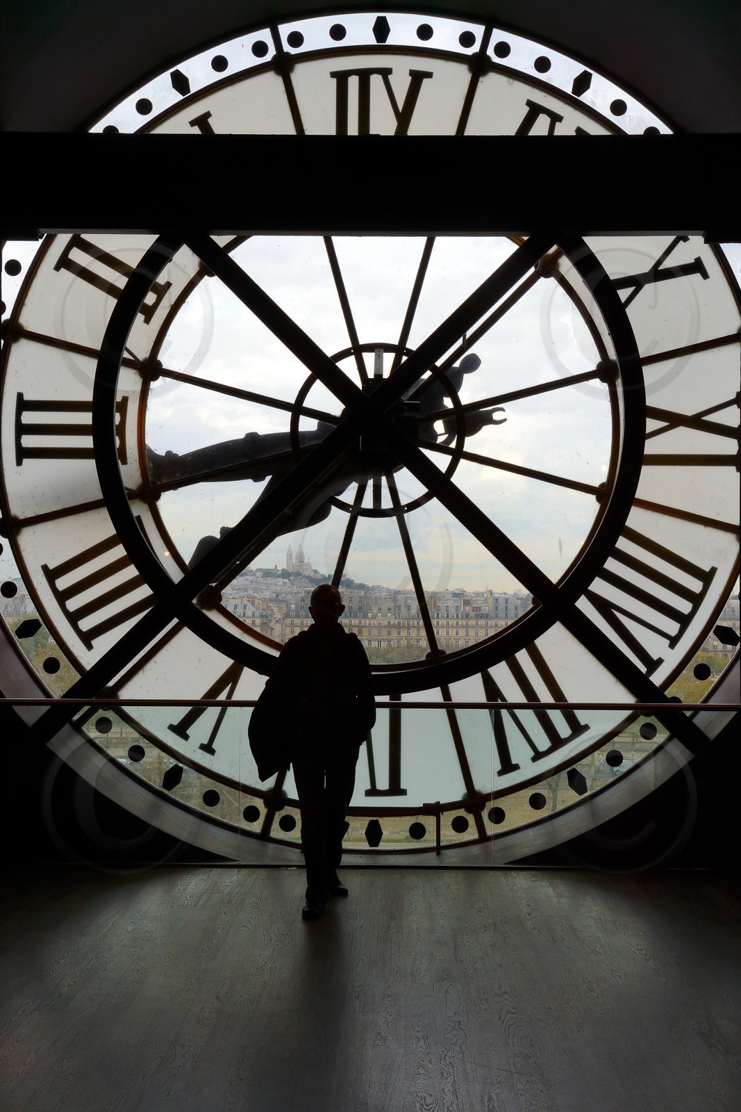 France, Paris (75), musée d'Orsay, la grande horloge Est qui donne sur les Tuileries  France, Paris, the Orsay Museum, the great clock of the east which overlooks the Tuileries